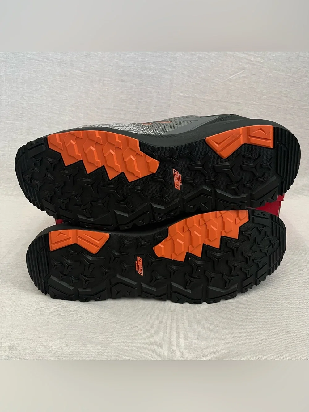 New Balance Industrial Speedware Gray & Orange Safety Toe Work Sneakers